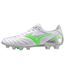 Chaussures De Foot Pour Terrain Ferme Morelia Neo Pro Homme Blanc Vert Mizuno-3