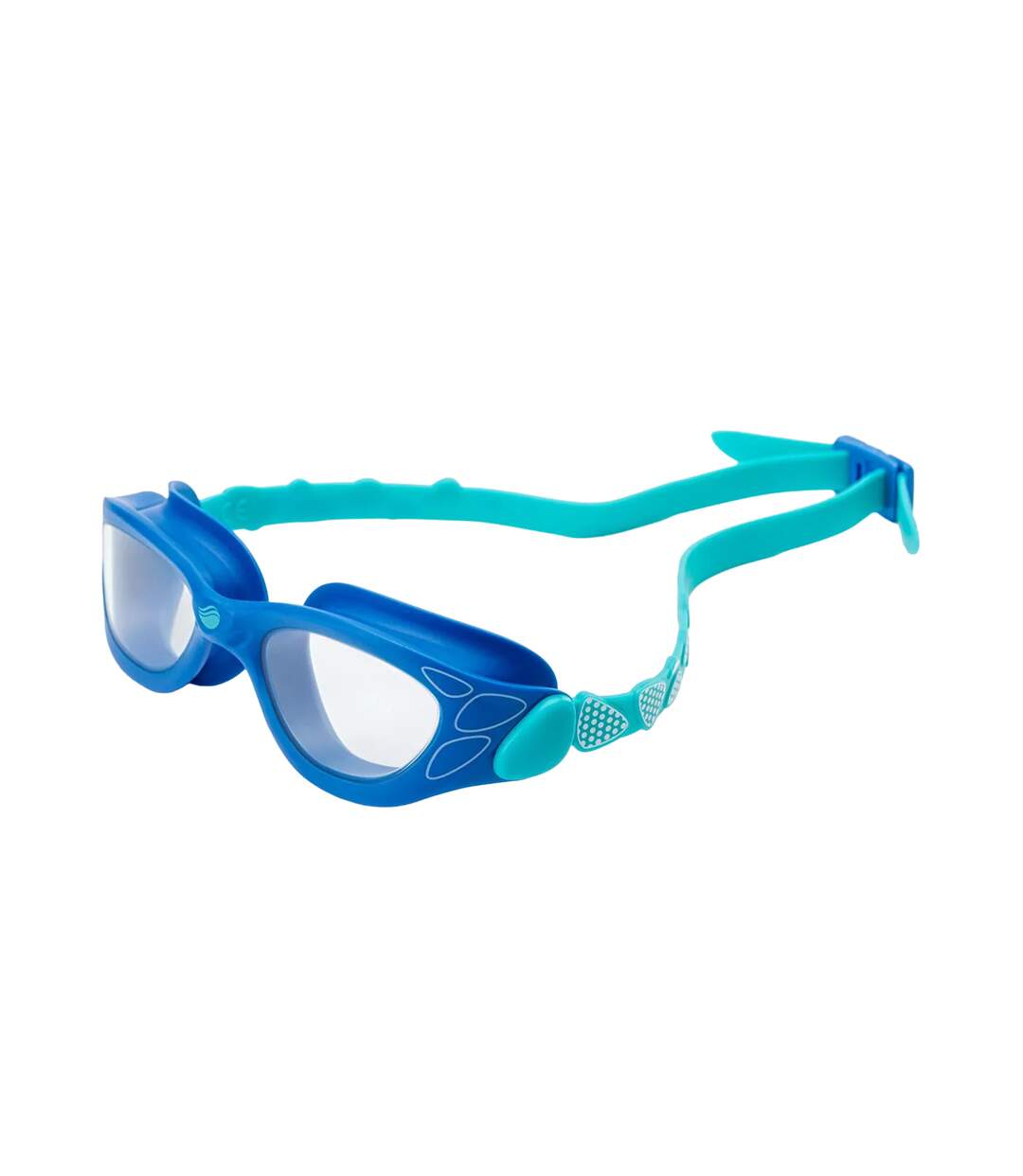Lunettes De Natation Shelly Enfant Bleu Marine Bleu Transparent Aquawave-1