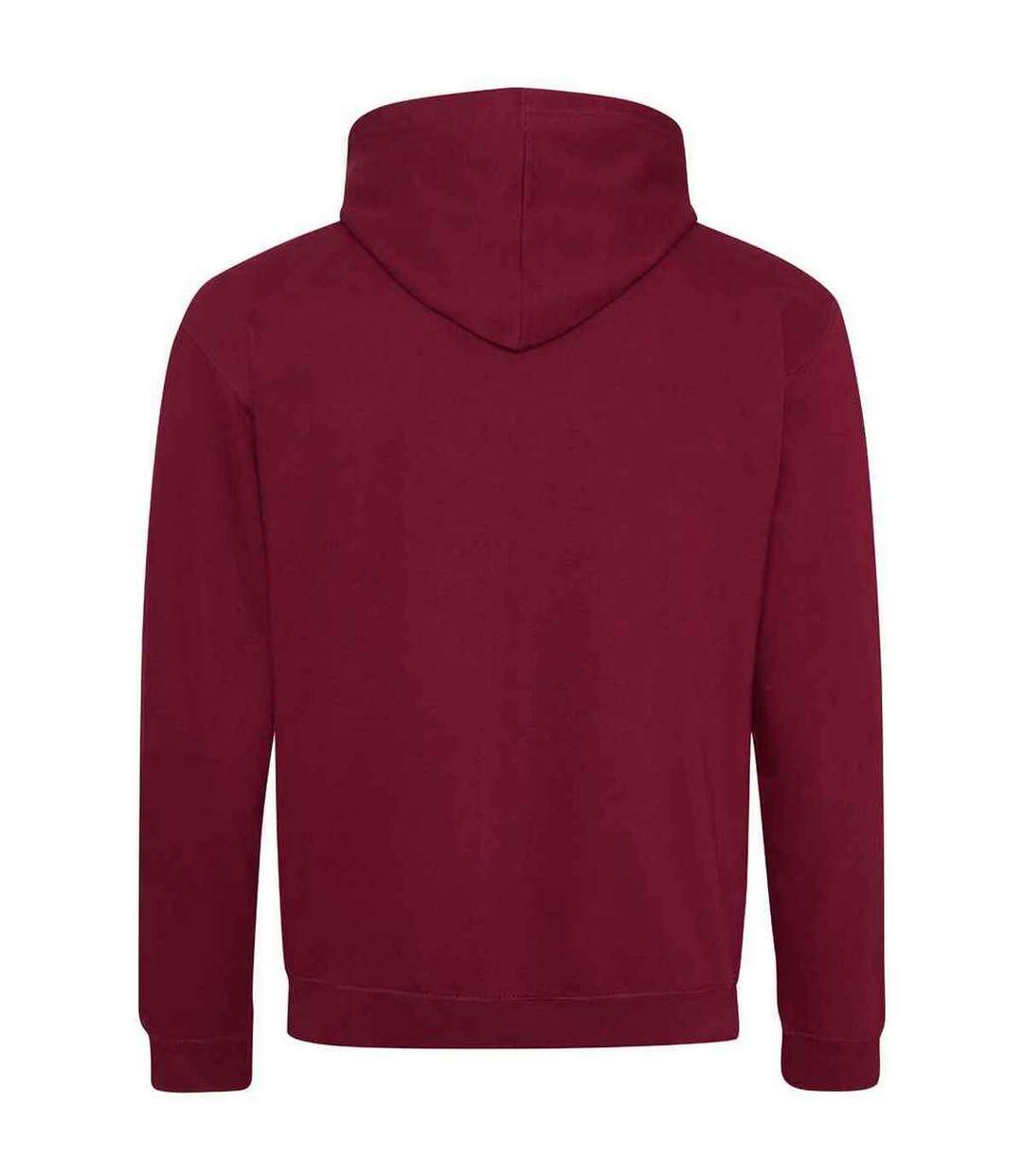 Womens/ladies varsity hoodie burgundy/gold Awdis