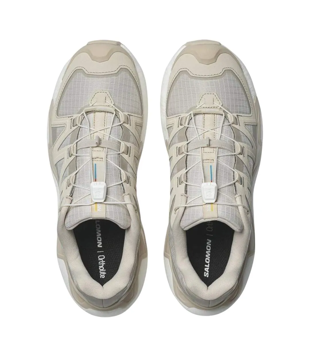 Chaussures Course À Pied Xc Roam Femme Vanille Blanc Cassé Salomon-3