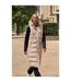 Veste Sans Manches Comfort Zone Femme Beige Animal-1