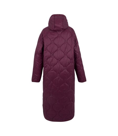 Doudoune Motif/style Matelassé Triea Femme Figue Regatta