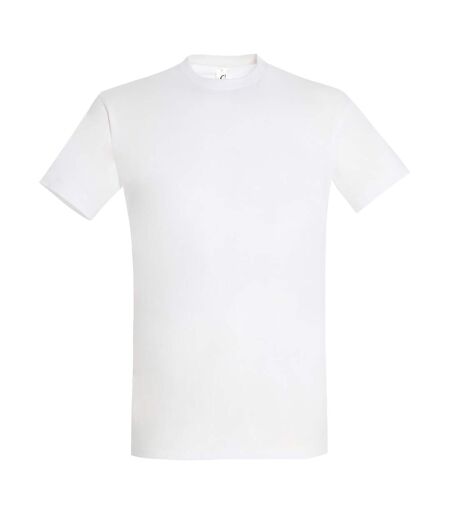 T-shirt manches courtes imperial homme blanc SOLS