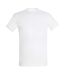 T-shirt manches courtes imperial homme blanc SOLS-1