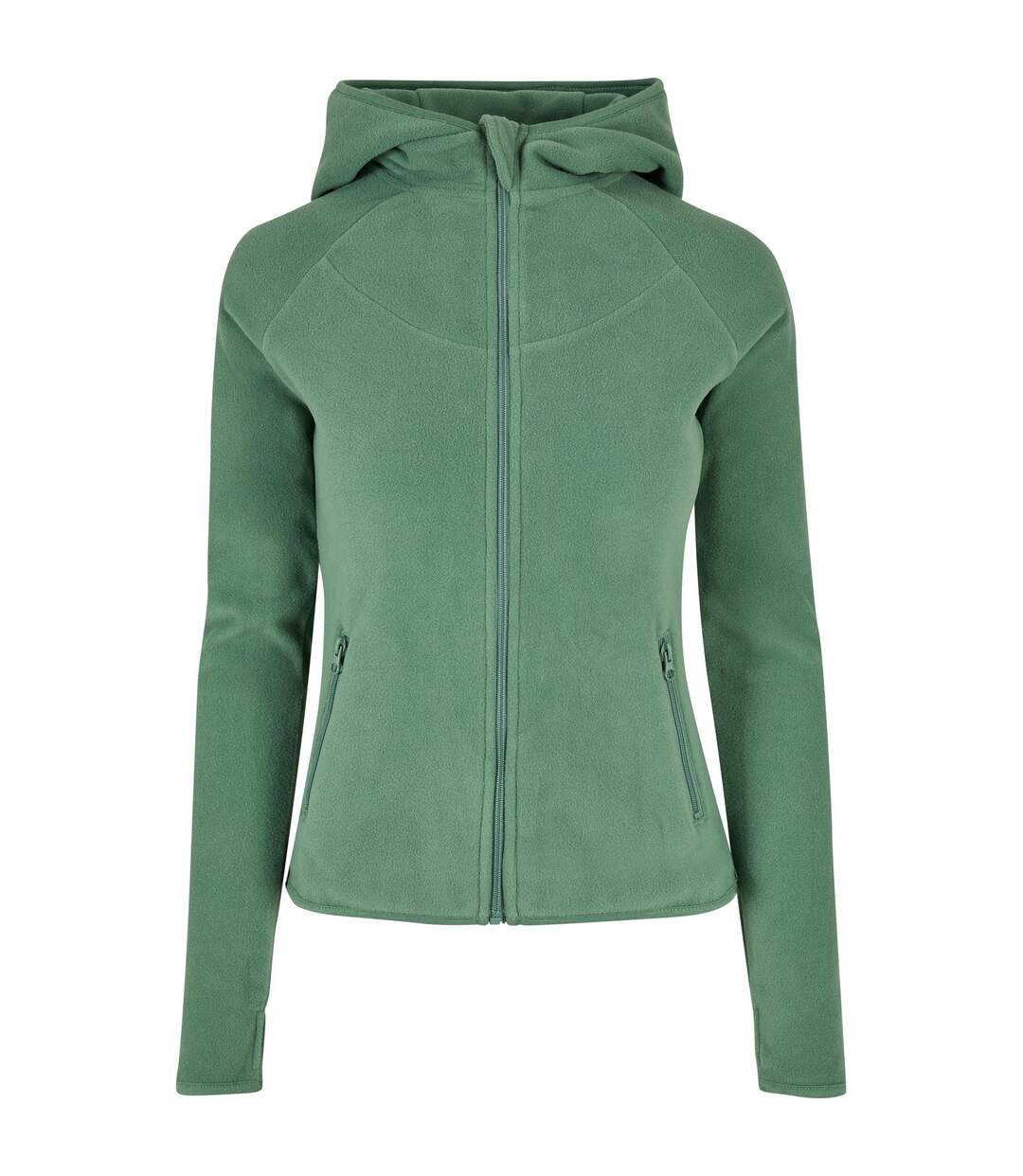 Veste À Capuche Femme Vert Sauge Urban Classics-1