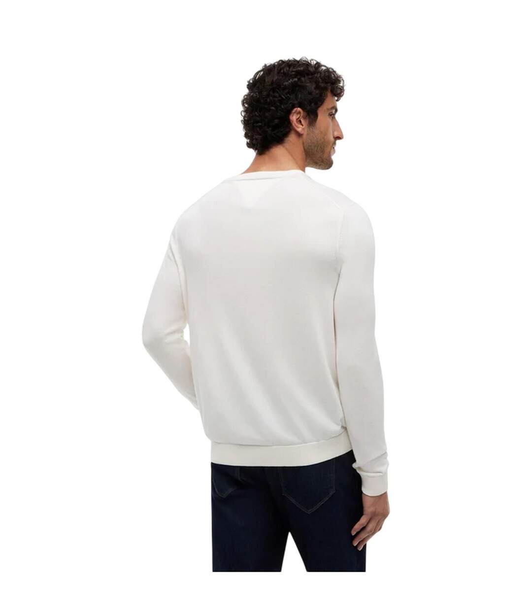 Pull Homme Blanc Cassé Tommy Hilfiger-3