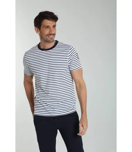 T-shirt manches courtes coton STRIPES