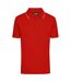 Polo Homme Rouge Blanc James And Nicholson-1