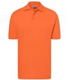Polo manches courtes - Homme - JN070C - orange foncé