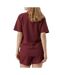 Pyjama de Grossesse Rouge Femme Mamalicious Monda - L