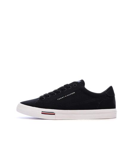 Baskets noires homme tommy hilfiger vulc core rwb