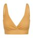 Regatta Womens/Ladies Paloma Textured Bikini Top (Mango Yellow) - UTRG9082