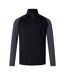 Mens Elite Base Layer Top Black Magnet Marl Canterbury-2