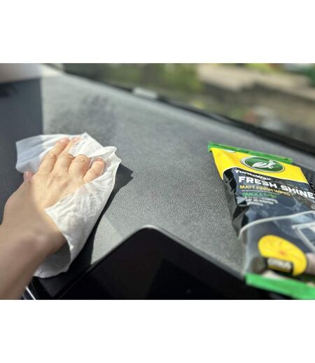 Pack of 2 Turtle wax fresh shine matt wipes, citrus 4 one size multi colour TWX