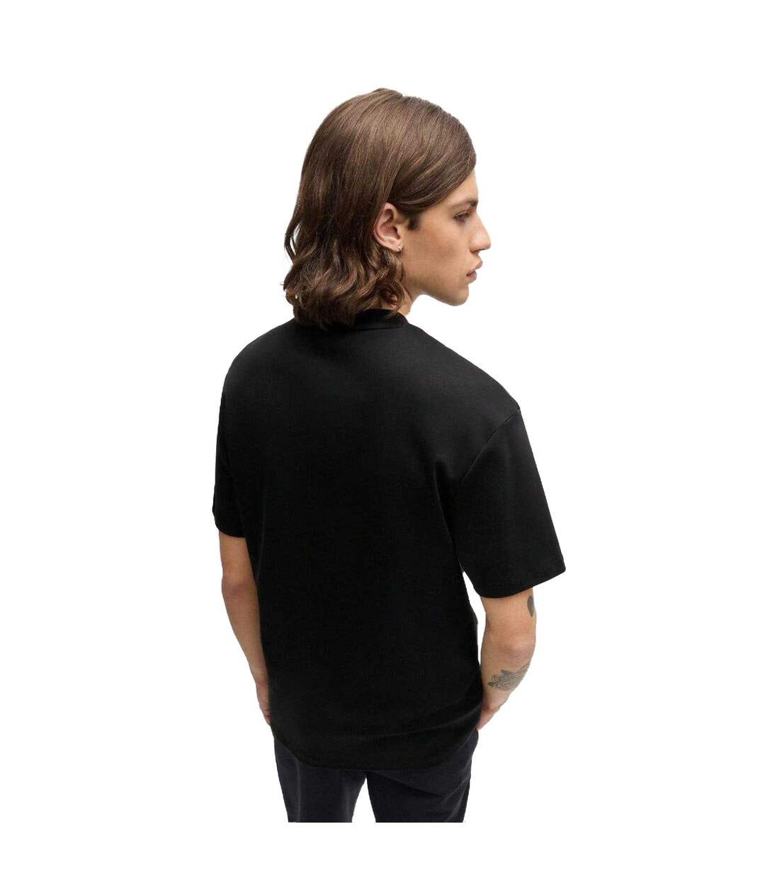 T-shirt Dalile Homme Noir Hugo-4