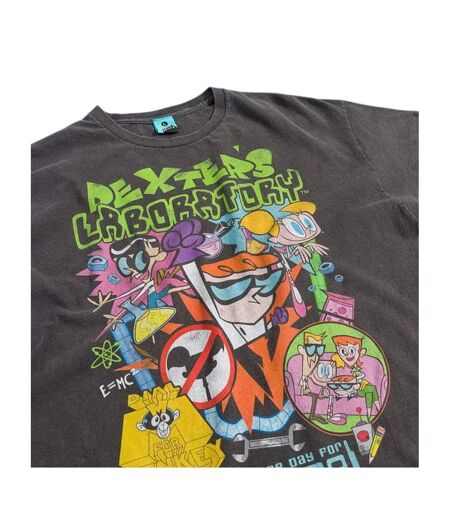 T-shirt Adulte Charbon Dexters Laboratory