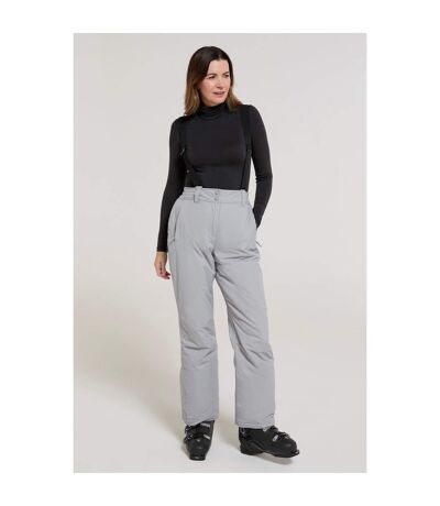 Pantalon de ski moon femme gris moyen Mountain Warehouse