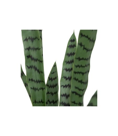 Plante Artificielle Sansevieria Toby 90cm Vert