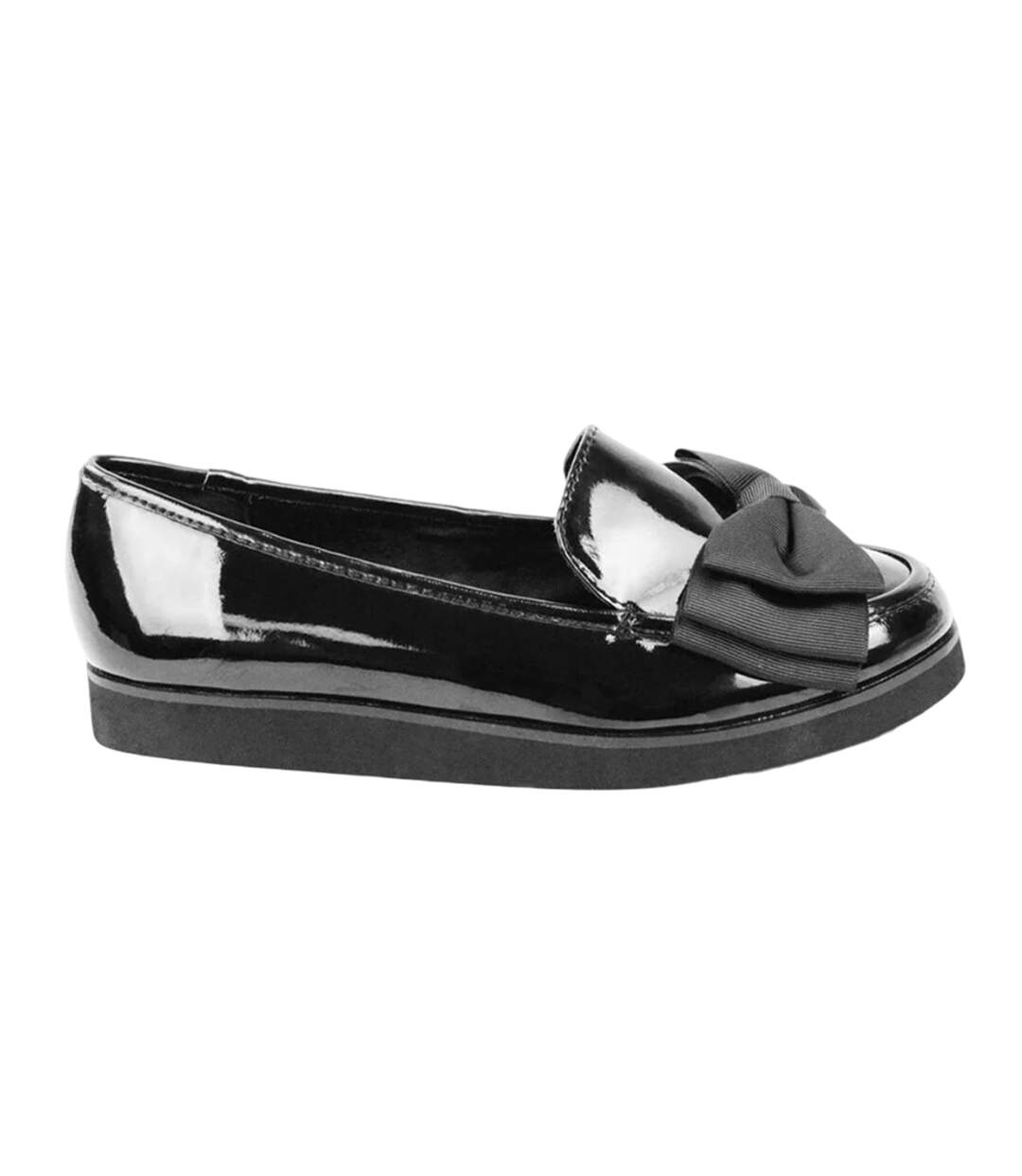 Mocassins alpha femme noir verni Where´s That From-3