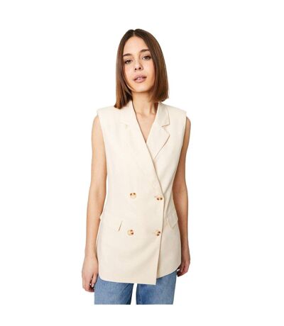 Blazer femme beige gris Dorothy Perkins