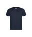 T-shirt Classique Homme Bleu Foncé Stedman-2