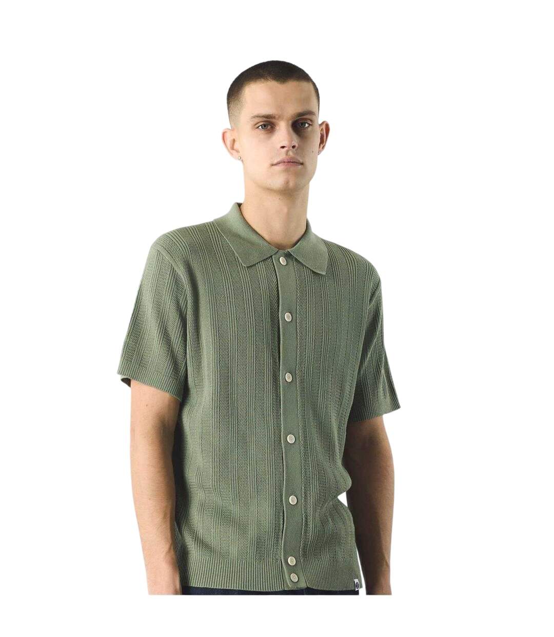 Chemise Manches Courtes Homme Vert Pretty Green-1