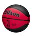 Ballon De Basket Motif/style Nba Miami Heat Taille 7 Noir Rouge Wilson-3