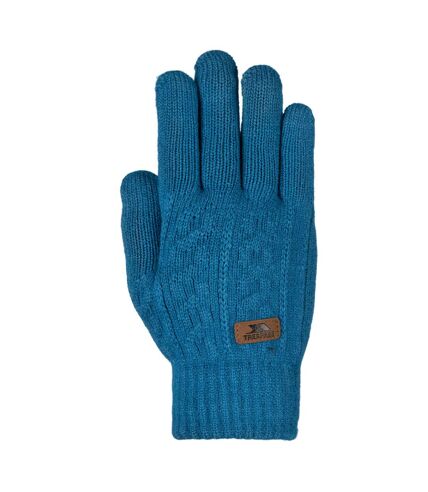 Womens/ladies kollie knitted gloves bondi blue Trespass