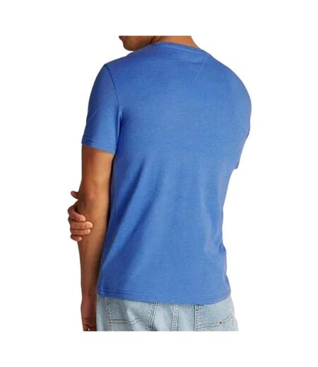 T-shirt bleu moyen homme tommy hilfiger jaspe dm0dm20363 - l