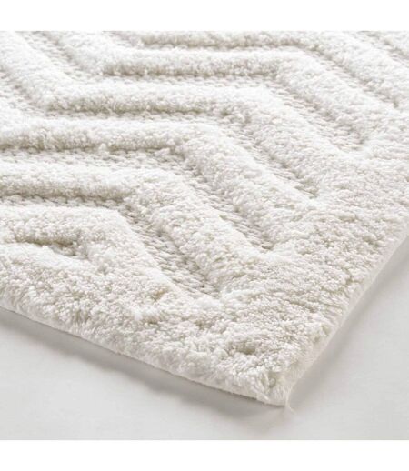 Tapis de Bain Jacquard Angelis 50x80cm Blanc