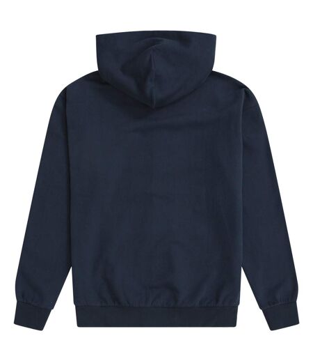 Mens icon logo full zip hoodie dark blue Animal