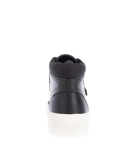 Womens/ladies cheery high-top trainers black Rocket Dog