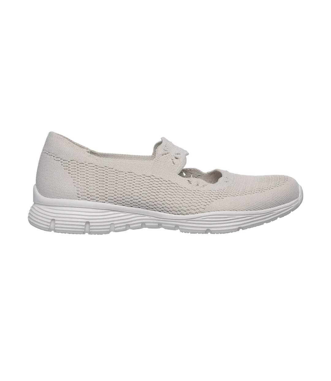 Womens/ladies seager cute n´ coy shoes natural Skechers-3