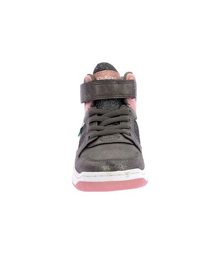 Basket Montante Cuir Enfant Kickers Kickado