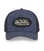 Casquette trucker en suédine avec filet et écusson fourrure Fur Vondutch-2