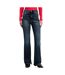 Jean evasé bleu femme tommy hilfiger sylvia-1