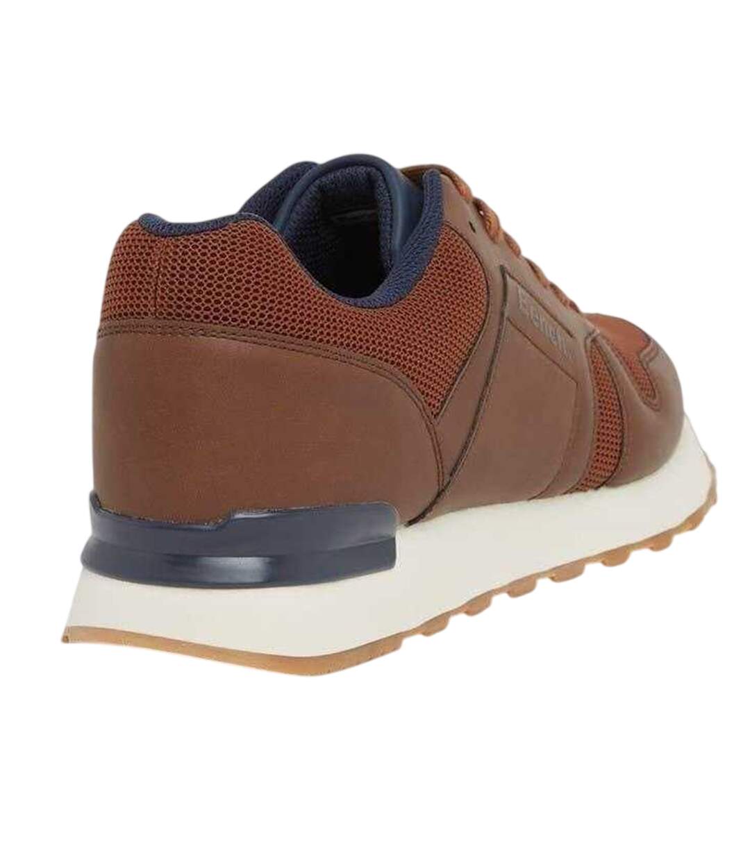Mens Valence Lace Up Trainers Tan Bench-2