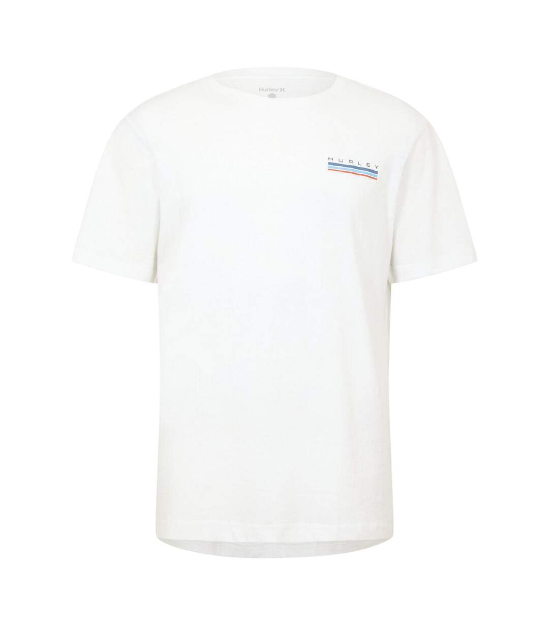 T-shirt Motif/style Imprimé Au Dos Throwback Homme Blanc Hurley-2