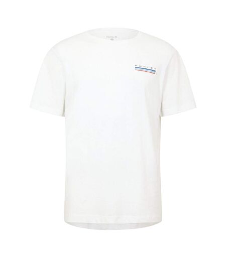 T-shirt Motif/style Imprimé Au Dos Throwback Homme Blanc Hurley