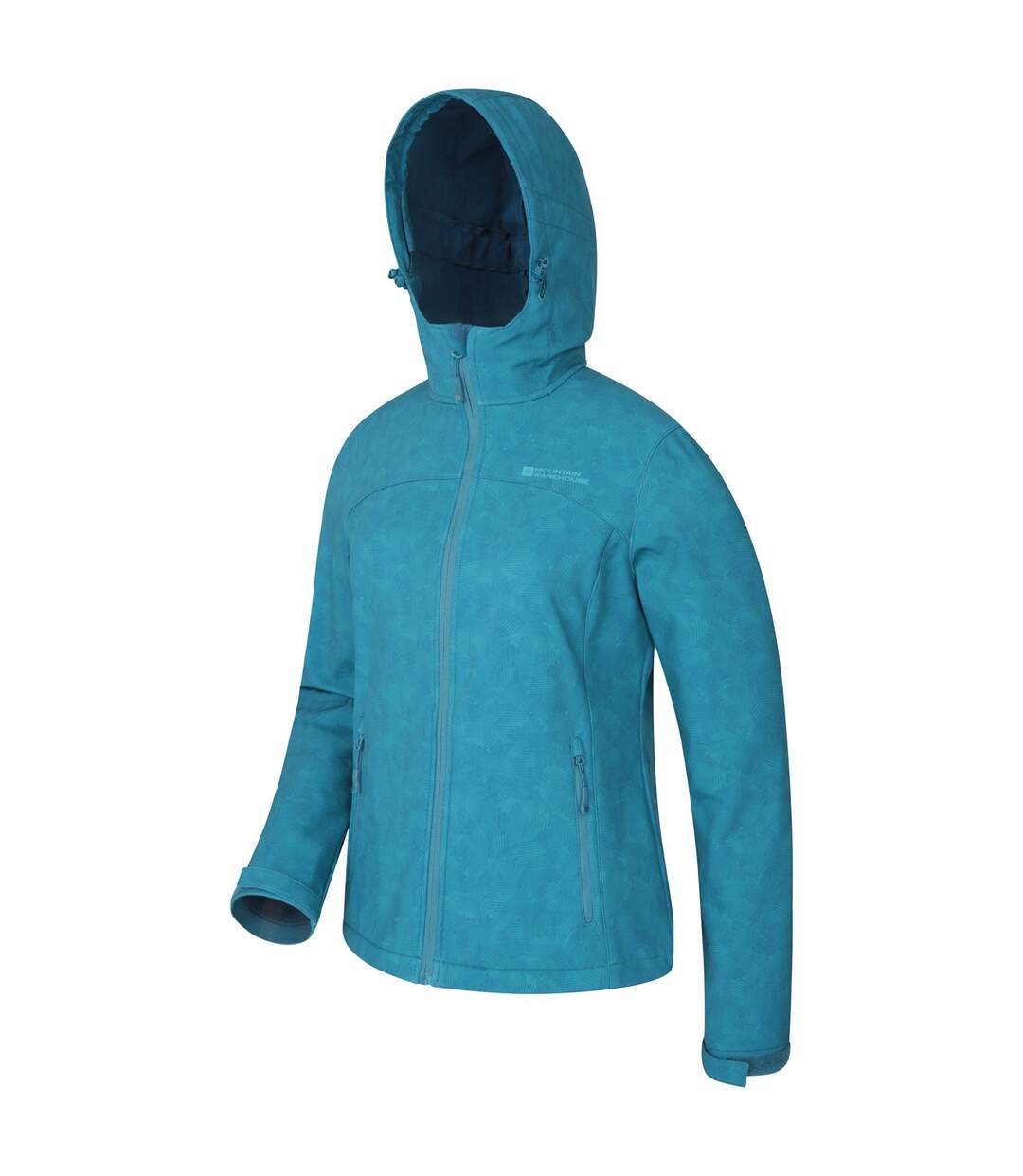 Veste softshell exodus femme bleu sarcelle Mountain Warehouse-4