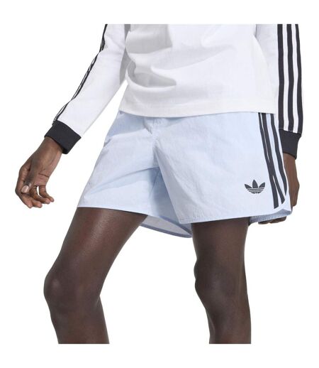 Mens Sprinter 3 Stripes Running Shorts Sky Blue Adidas