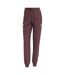 Pantalon De Survêtement Motif/style Olympique Lyonnais Terrace 2024/2025 Femme Rubis Adidas-2