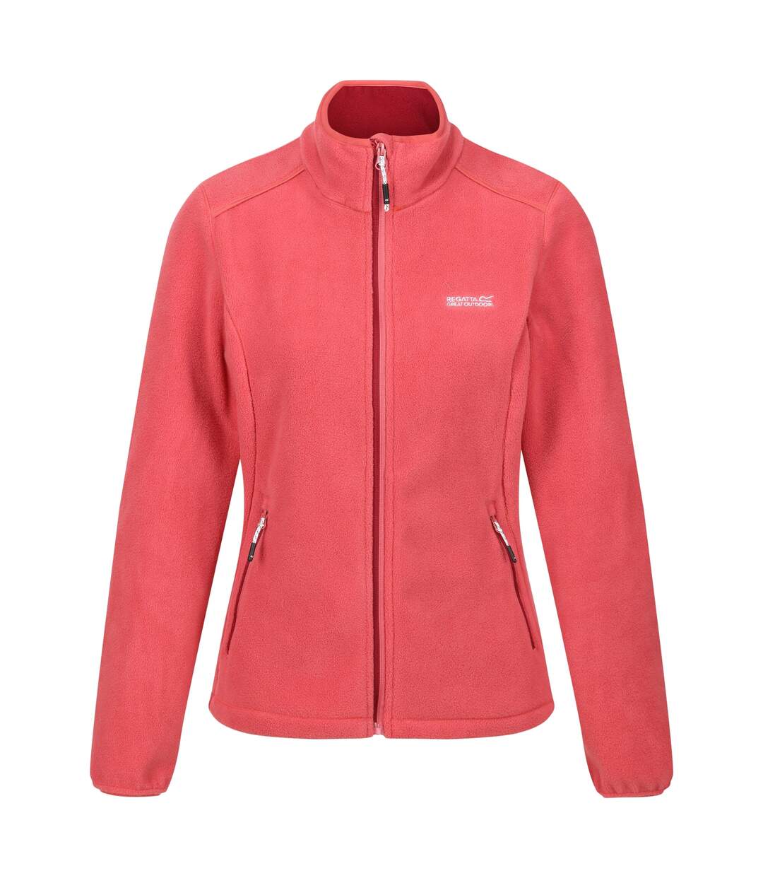 Womens/ladies Floreo Iv Full Zip Fleece Jacket Mineral Red Regatta-2