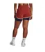 Womens/ladies Project Rock Layered Shorts Red Under Armour-4