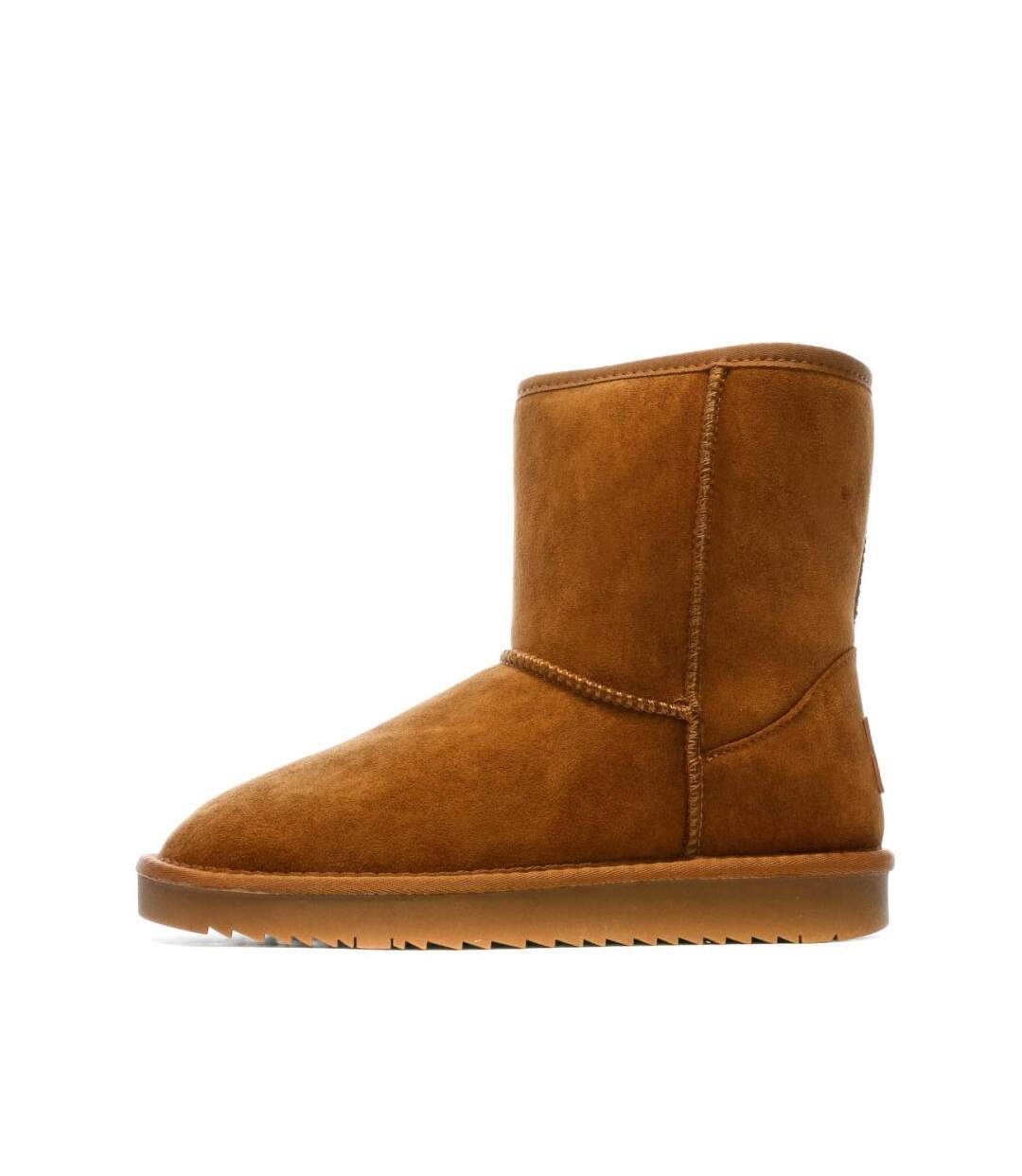 Boots marrons femme xti fourées-1