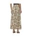 Jupe ecru/kaki femme vero moda imma-2