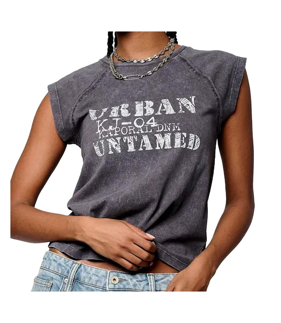 T-Shirt gris femme kaporal tee - l-1