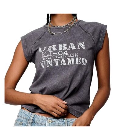 T-Shirt gris femme kaporal tee - l