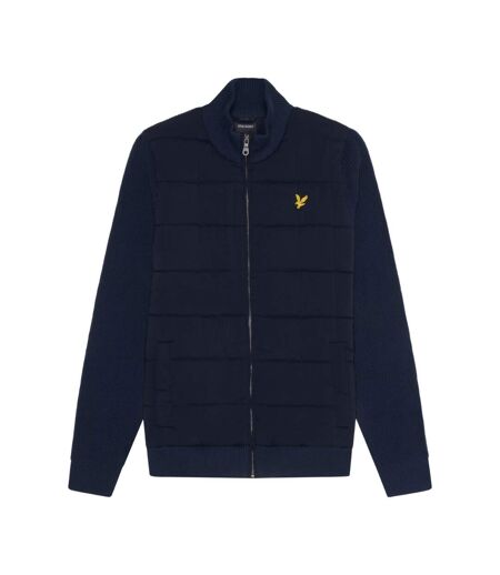 Cardigan hybrid homme noir vif Lyle & Scott Lyle & Scott