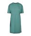 Robe T-shirt Femme Vert Urban Classics-1
